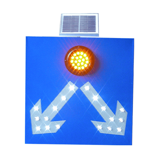 Solar Traffic Guidance Sign